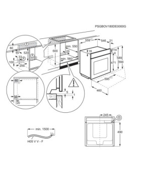 Auru-kombiahi electrolux, 70 l, auruprogrammid, aurupuhastus, must-foto6