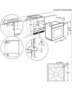 Ahi electrolux, 72 l, pürolüüs, aurufunktsioon, must-foto2