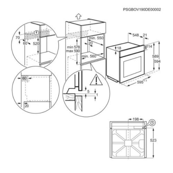 Ahi electrolux, 72 l, aurupuhastus, aurufunktsioon, rv-teras