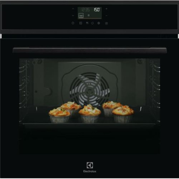 Ahi electrolux, 72 l, pürolüüs, must