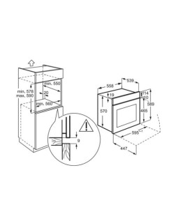 Ahi electrolux, surroundcook 600, 65 l, katalüüs, must/rv teras-foto4