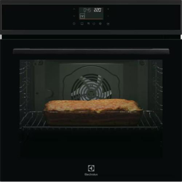 Ahi electrolux, 72 l, pürolüüs, must