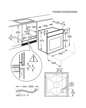 Ahi electrolux, surroundcook 600, 65 l, pürolüüs, must-foto5