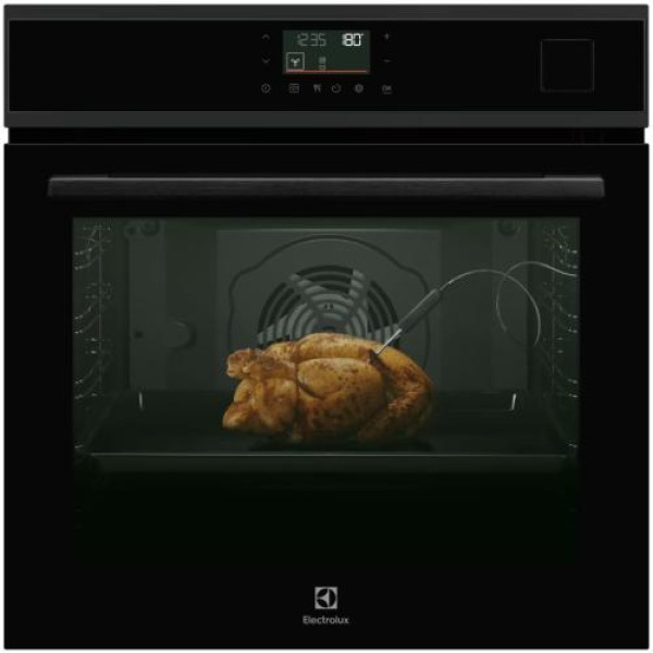 Ahi electrolux, 72 l, pürolüüs, aurufunktsioon, must