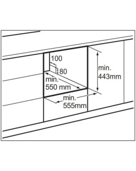 Kompakt-nõudepesumasin electrolux, vabaltseisev, h 44 cm, 52 db, must-foto2