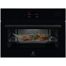 Kompakt auruahi, electrolux, h 45 cm, must