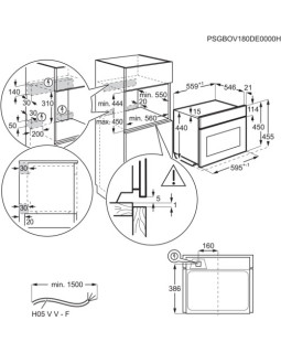 Kompakt mikro-kombiahi electrolux, int, 43 l, 1000 w, must/rv-foto2