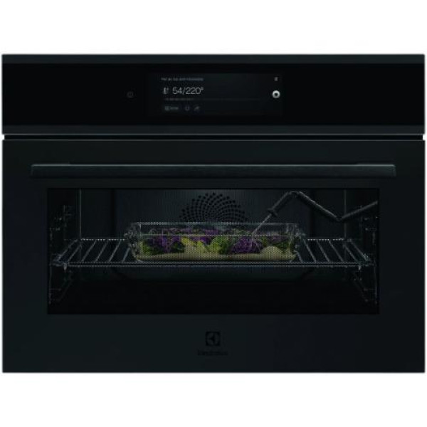 Kompaktne ahi-mikrolaineahi, electrolux, h 45 cm, matt must