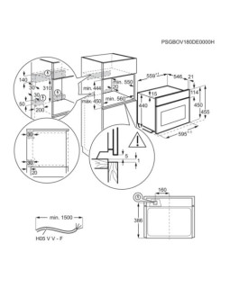 Mikrolaineahi electrolux, integreeritav, 42 l, 1000 w, valge-foto5
