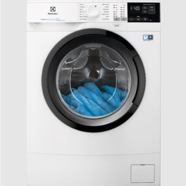 Pesumasin electrolux, eestlaetav, 6 kg, 1000 p/min, invertermootor Kodumasinad