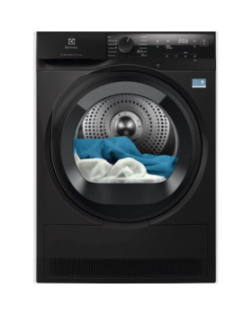 Kuivati electrolux soojuspumbaga, 9 kg, inverter, must