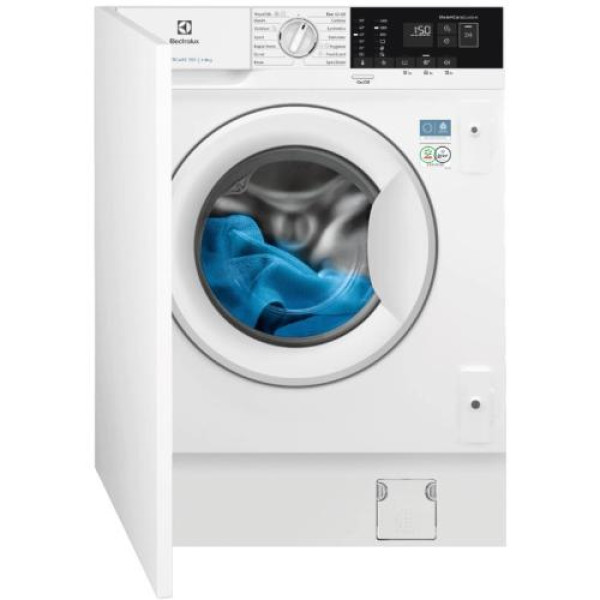 Pesumasin electrolux, integreeritav, eestlaetav, 8 kg, 1400 p/min, inverter.