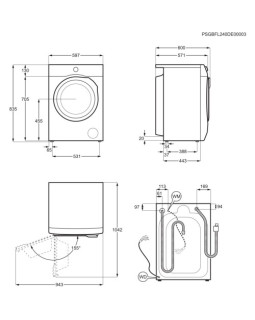 Pesumasin-kuivati electrolux, 9/5 kg, 1400 p/min-foto4