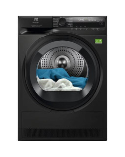 Kuivati electrolux soojuspumbaga, 9 kg, inverter, must