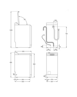 Pesumasin electrolux, pealtlaetav, 6 kg, 1300 p/min, inverter-foto3