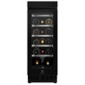 Veinikülmik electrolux 82 cm, integreeritav, puutejuhtimine, must+klaas