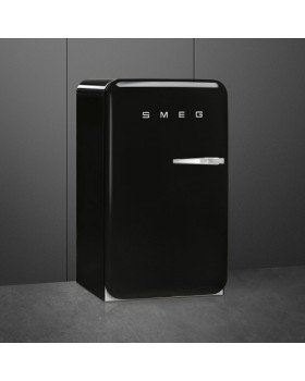 Jahekapp smeg, 50-ndate stiil, 97 cm, 135 l, 35 db, mehaaniline juhtimine, vasak, must-foto3