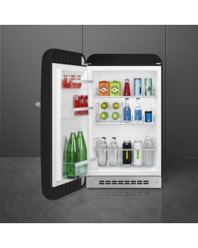 Jahekapp smeg, 50-ndate stiil, 97 cm, 135 l, 35 db, mehaaniline juhtimine, vasak, must-foto5