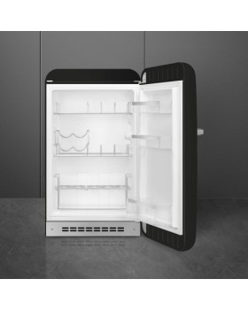 Jahekapp smeg, 50-ndate stiil, 97 cm, 135 l, 35 db, mehaaniline juhtimine, parem, must-foto2