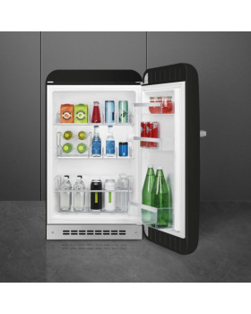 Jahekapp smeg, 50-ndate stiil, 97 cm, 135 l, 35 db, mehaaniline juhtimine, parem, must-foto6