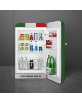 Jahekapp smeg, 50-ndate stiil, 97 cm, 135 l, 35 db, mehaaniline juhtimine, parem, itaalia lipuvärvid-foto2