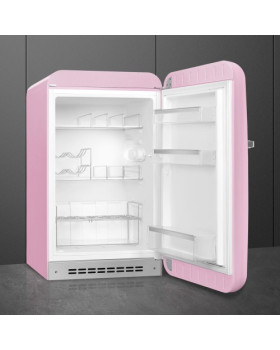 Jahekapp smeg, 50-ndate stiil, 97 cm, 135 l, 40 db, elektrooniline juhtimine, roosa-foto2