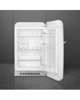 Jahekapp smeg, 50-ndate stiil, 97 cm, 135 l, 35 db, mehaaniline juhtimine, parem, valge-foto2