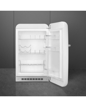 Jahekapp smeg, 50-ndate stiil, 97 cm, 135 l, 35 db, mehaaniline juhtimine, parem, valge-foto2