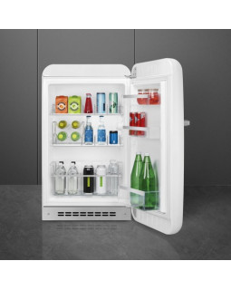 Jahekapp smeg, 50-ndate stiil, 97 cm, 135 l, 35 db, mehaaniline juhtimine, parem, valge-foto5