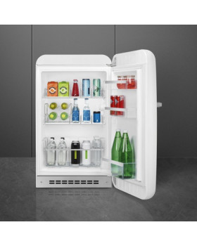 Jahekapp smeg, 50-ndate stiil, 97 cm, 135 l, 35 db, mehaaniline juhtimine, parem, valge-foto5