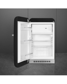 Külmik smeg, 50-ndate stiil, 97 cm, 105/17 l, 37 db, mehaaniline juhtimine, vasak, must-foto2