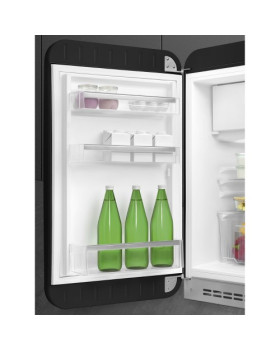 Külmik smeg, 50-ndate stiil, 97 cm, 105/17 l, 37 db, mehaaniline juhtimine, vasak, must-foto4