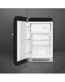Külmik smeg, 50-ndate stiil, 97 cm, 105/17 l, 35 db, mehaaniline juhtimine, vasak, must-foto2