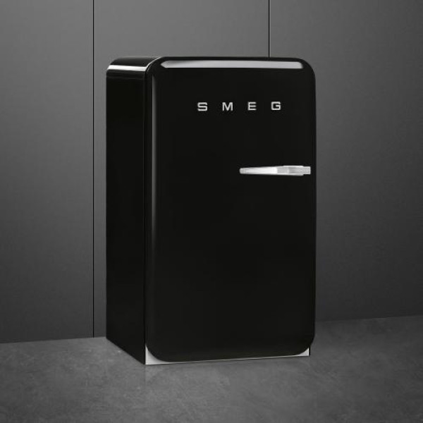 Külmik smeg, 50-ndate stiil, 97 cm, 105/17 l, 35 db, mehaaniline juhtimine, vasak, must Külmik smeg, 50-ndate stiil, 97 cm, 105/17 l, 35 db, mehaaniline juhtimine, vasak, must
