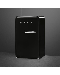 Külmik smeg, 50-ndate stiil, 97 cm, 105/17 l, 35 db, mehaaniline juhtimine, vasak, must-foto4