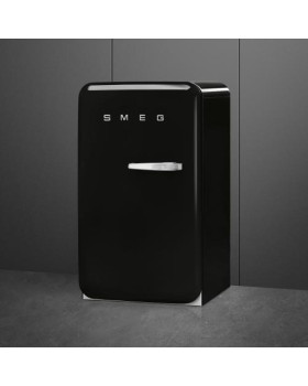 Külmik smeg, 50-ndate stiil, 97 cm, 105/17 l, 35 db, mehaaniline juhtimine, vasak, must-foto4