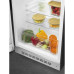 Külmik smeg, 50-ndate stiil, 97 cm, 105/17 l, 35 db, mehaaniline juhtimine, vasak, must