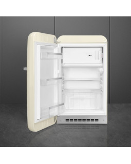 Külmik smeg, 50-ndate stiil, 97 cm, 105/17 l, 37 db, mehaaniline juhtimine, vasak, kreem-foto2