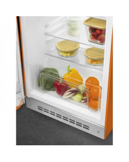 Külmik smeg, 50-ndate stiil, 97 cm, 105/17 l, 37 db, mehaaniline juhtimine, vasak, oranž-foto6