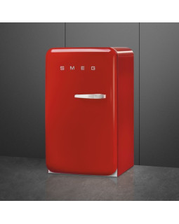 Külmik smeg, 50-ndate stiil, 97 cm, 105/17 l, 35 db, mehaaniline juhtimine, vasak, punane-foto4