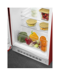 Külmik smeg, 50-ndate stiil, 97 cm, 105/17 l, 35 db, mehaaniline juhtimine, vasak, punane-foto7