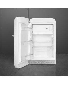 Külmik smeg, 50-ndate stiil, 97 cm, 105/17 l, 37 db, mehaaniline juhtimine, vasak, valge-foto2