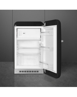 Külmik smeg, 50-ndate stiil, 97 cm, 17/105 l, 37 db, mehaaniline juhtimine, parem, must-foto2