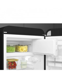 Külmik smeg, 50-ndate stiil, 97 cm, 17/105 l, 37 db, mehaaniline juhtimine, parem, must-foto6