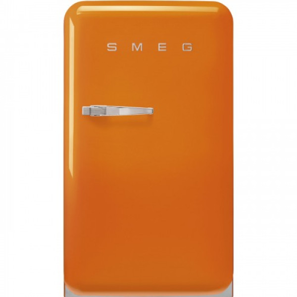 Külmik smeg, 50-ndate stiil, 97 cm, 17/105 l, 37 db, mehaaniline juhtimine, parem, oranž Kodumasinad