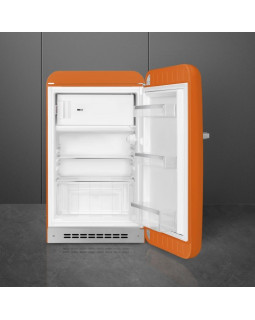 Külmik smeg, 50-ndate stiil, 97 cm, 17/105 l, 37 db, mehaaniline juhtimine, parem, oranž-foto2