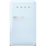 Külmik smeg, 50-ndate stiil, 97 cm, 17/105 l, 35 db, mehaaniline juhtimine, parem, pastellsinine