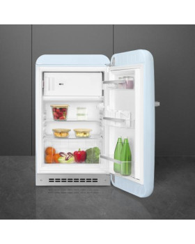 Külmik smeg, 50-ndate stiil, 97 cm, 17/105 l, 35 db, mehaaniline juhtimine, parem, pastellsinine-foto9