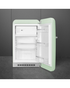 Külmik smeg, 50-ndate stiil, 97 cm, 17/105 l, 37 db, mehaaniline juhtimine, parem, pastellroheline-foto2