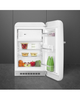 Külmik smeg, 50-ndate stiil, 97 cm, 17/105 l, 37 db, mehaaniline juhtimine, parem, valge-foto4